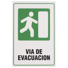 SMF - Señalética vía de evacuación