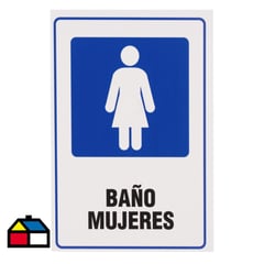 SMF - Señalética Baño Mujeres