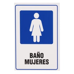 SMF - Señalética Baño Mujeres