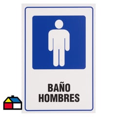 SMF - Señalética Baño Hombres