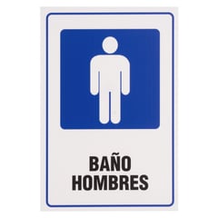 SMF - Señalética Baño Hombres