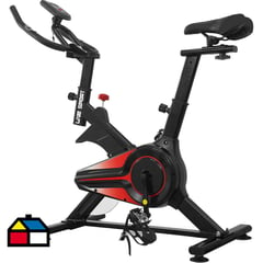 LIVE SPORT - Bicicleta spinning 330 mecánica black