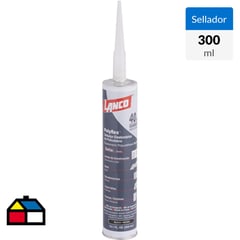 LANCO - Sellador y adhesivo de poliuretano multiuso negro 300ml