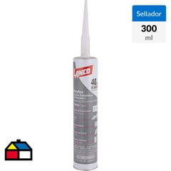 LANCO - Sellador y adhesivo de poliuretano multiuso gris 300ml