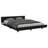 TUHOME - Cama 2 Plazas Wengue/miel