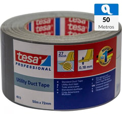 TESA - Cinta Duct Tape XL 72mm