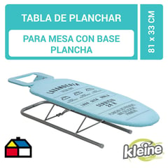 KLEINE WOLKE - Tabla planchar de mesa con apoya plancha 81x33 cm