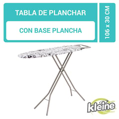 KLEINE WOLKE - Tabla planchar con base letras 106x30 cm