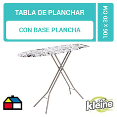 KLEINE WOLKE - Tabla planchar con base letras 106x30 cm