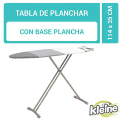 KLEINE WOLKE - Tabla de planchar con base grises 114x35 cm