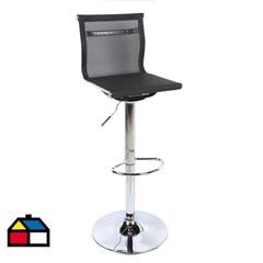 JUST HOME COLLECTION - Silla bar alice Negro