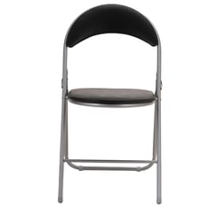 CASA BONITA - Silla Plegable Portatil Negro 79.5x44.5x45 cm