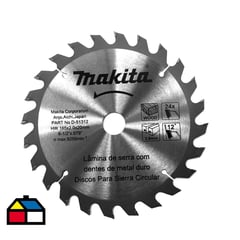 MAKITA - Disco de sierra circular 6 1/2" 24 dientes
