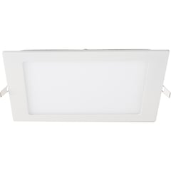 EGLO - Panel embutido Fueva cuadrada blanco 17W led luz cálida