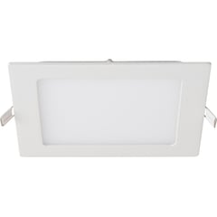 EGLO - Panel embutido Fueva cuadrada blanco 11W led luz cálida