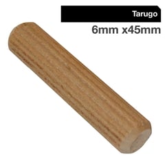 PRACTICOS - Tarugo estriado 6x45 mm 50 unidades