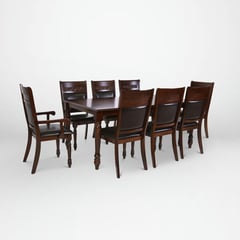 CIC - Comedor 8 Personas Rectangular 106x76x180 cm Café