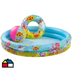 BESTWAY - Piscina inflable con set