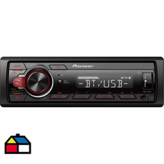 PIONEER - Radio 1 din bluetooth mp3 usb, aaux y sin cd