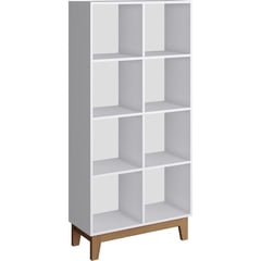 KIDSCOOL - Estante Harmony 8 Repisa(s) 71x150x30 cm Blanco