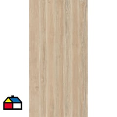 PIZARREÑO CEDRAL - Set 3 Fibrocemento Simplísima 6 mm 120x240 cm Madera Soft