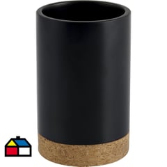 JUST HOME COLLECTION - Vaso Diseño Deco Black
