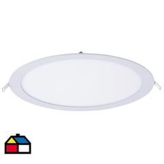 DAIRU - Panel led empotrado circular 24w luz fría