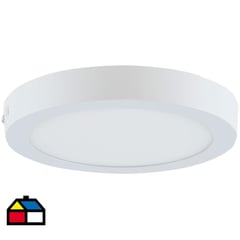 DAIRU - Panel led sobrepuesto circular 18 W luz cálida