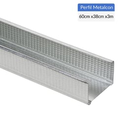 GENERICO - Perfil Canal Metal 60x0.5 mm 3 m