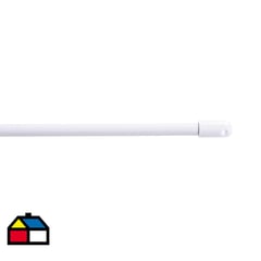 DECOROD - Barra para visillo extensible 80-150 cm blanco