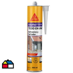 SIKA - Sellador poliuretano gris Sikaflex 11FC+ 300 ml