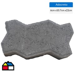 GRAU - Adocreto Europa 6 gris de 22x10,7x6 cm