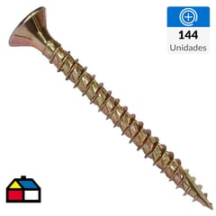 MAMUT - Tornillo Turbo Screw #6 (3.5) x 25 144 unidades