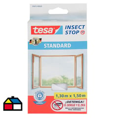 TESA - Malla mosquitera para ventana 1.3 x 1.5mts. blanco