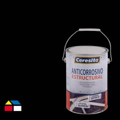 CERESITA - Anticorrosivo estructural opaco 1 gl negro