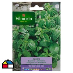 VILMORIN - Semilla albahaca verde 4 gr sachet