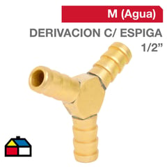 TAP - Cachimba derivación Bronce 1/2" 1u