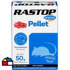 ANASAC - Raticida en Pellet Rastop 50 gr