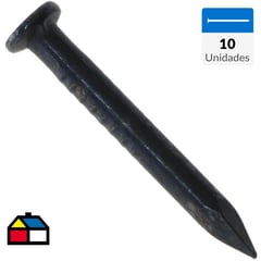 FIXSER - Clavo para concreto 2x15 mm 10 unidades