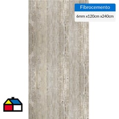 PIZARREÑO CEDRAL - Fibrocemento Simplísima 6 mm 120x240 cm