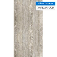 PIZARREÑO CEDRAL - Fibrocemento Simplísima 6 mm 120x240 cm Madera Rústica Natural