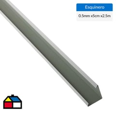 PIZARREÑO CEDRAL - Perfil esquinero blanco 2500x0,5