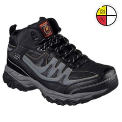 SKECHERS WORK - Zapato de Trabajo Hombre Talla 44 Hold Rebem