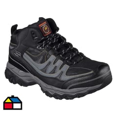 SKECHERS WORK - Zapato de Trabajo Hombre Hold Rebem