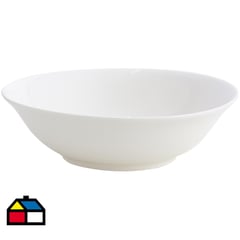 HALLEN - Plato sopa 20 cm redondo blanco