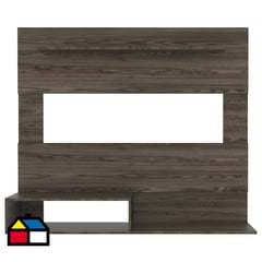 TUHOME - Panel de TV 55 " 140x31,5x120 Coñac