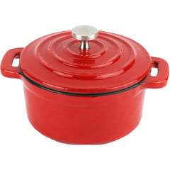 MAGEFESA - Mini olla 10 cm hierro roja