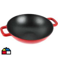 MAGEFESA - Wok 30 cm hierro rojo