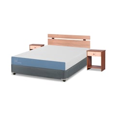 CIC - Cama americana excellence 2 plazas + muebles olmo