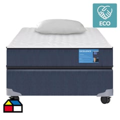 CIC - Cama americana excellence 1 plaza + almohada